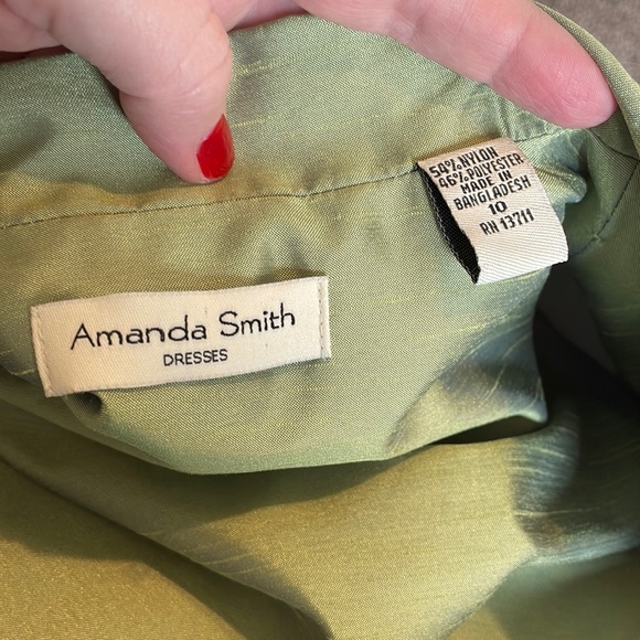 Amanda Smith lime green button up blazer - Picture 4 of 5